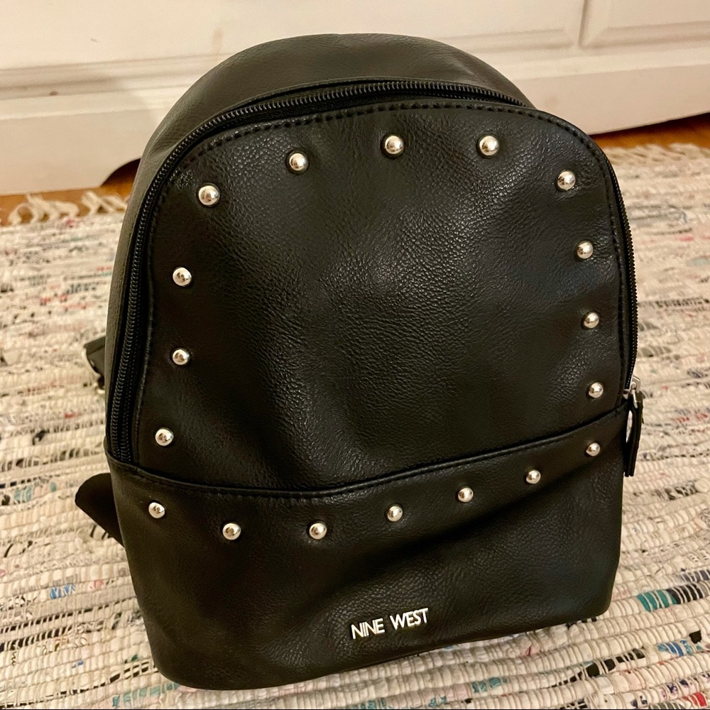Nine West vegan leather mini backpack